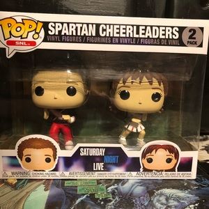 Spartan Cheerleaders funko 2 pack.